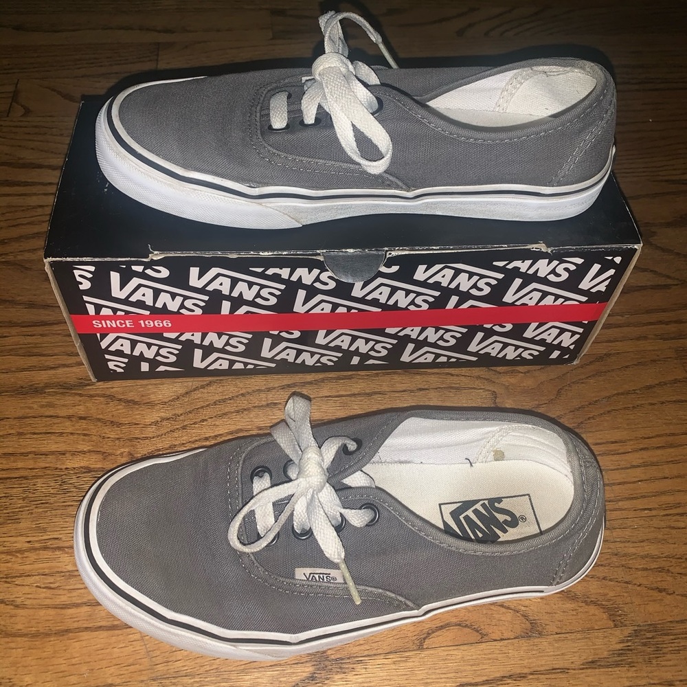 Gray Vans